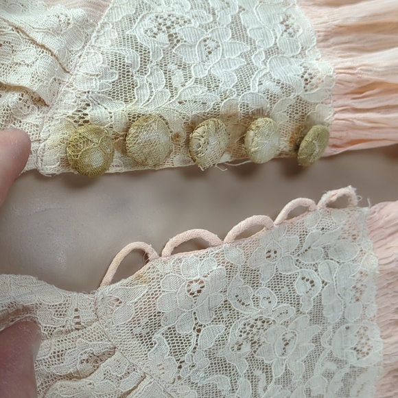 Vintage 1940s Negligee, Gorgeous! For Kitty Rescue!! - Picture 10 of 14